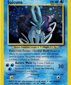 2001 POKEMON NEO REVELATION SUICUNE HOLO LP